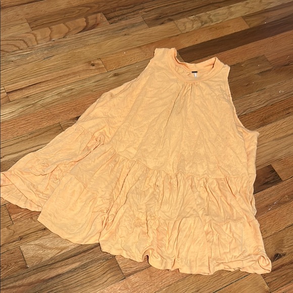 Free People Tops - Free People Peach Tunic Top